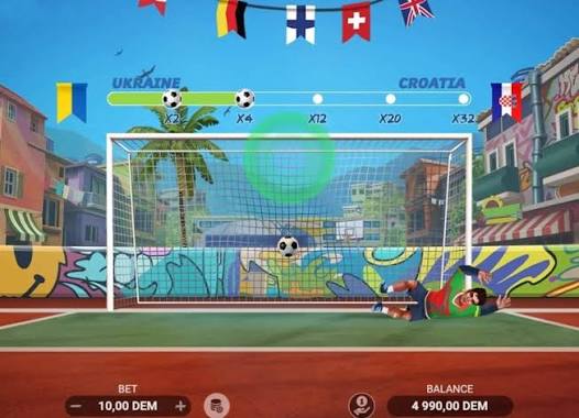 penalty shoot out cup mania